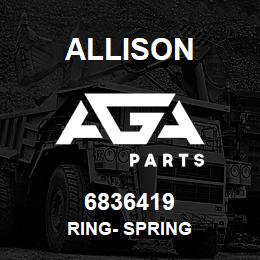 6836419 Allison RING- SPRING | AGA Parts