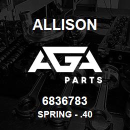 6836783 Allison SPRING - .40 | AGA Parts