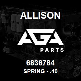 6836784 Allison SPRING - .40 | AGA Parts