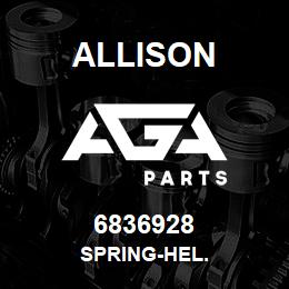 6836928 Allison SPRING-HEL. | AGA Parts