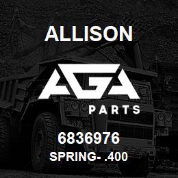 6836976 Allison SPRING- .400 | AGA Parts