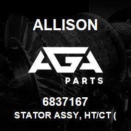 6837167 Allison STATOR ASSY, HT/CT (TC495) | AGA Parts