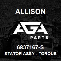 6837167-S Allison STATOR ASSY - TORQUE CONV | AGA Parts