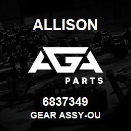 6837349 Allison GEAR ASSY-OU | AGA Parts