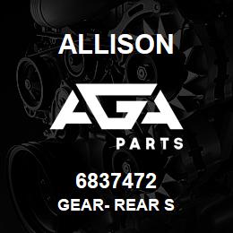 6837472 Allison GEAR- REAR S | AGA Parts