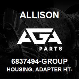 6837494-GROUP Allison HOUSING, ADAPTER HT-700 (CASTING # 6837467) | AGA Parts