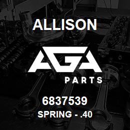 6837539 Allison SPRING - .40 | AGA Parts