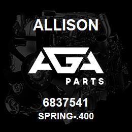 6837541 Allison SPRING-.400 | AGA Parts