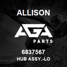 6837567 Allison HUB ASSY.-LO | AGA Parts