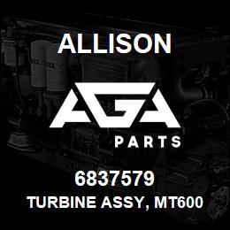 6837579 Allison TURBINE ASSY, MT600 | AGA Parts