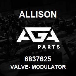 6837625 Allison VALVE- MODULATOR | AGA Parts