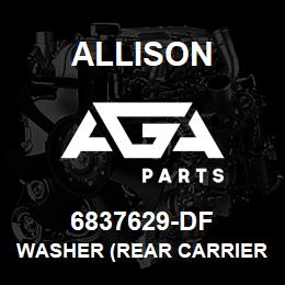 6837629-DF Allison WASHER (REAR CARRIER, STEEL) | AGA Parts