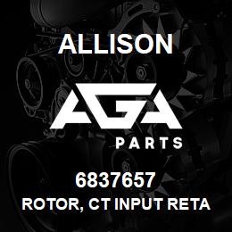 6837657 Allison ROTOR, CT INPUT RETARDER | AGA Parts