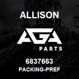 6837663 Allison PACKING-PREF | AGA Parts