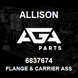 6837674 Allison FLANGE & CARRIER ASSY LO | AGA Parts