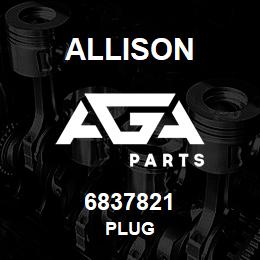 6837821 Allison PLUG | AGA Parts