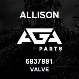 6837881 Allison VALVE | AGA Parts