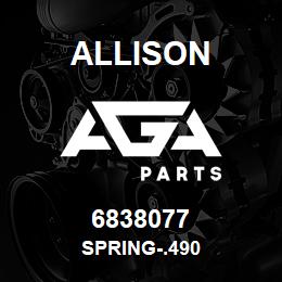 6838077 Allison SPRING-.490 | AGA Parts