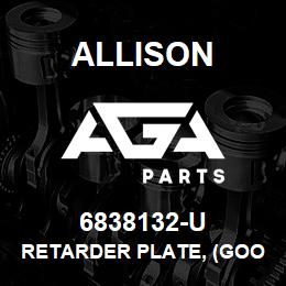 6838132-U Allison RETARDER PLATE, (GOOD USED) HT-750 | AGA Parts