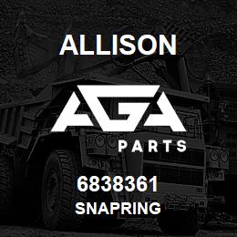 6838361 Allison SNAPRING | AGA Parts