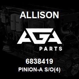 6838419 Allison PINION-A S/O(4) | AGA Parts