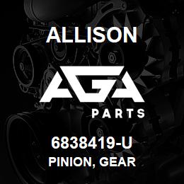 6838419-U Allison PINION, GEAR | AGA Parts