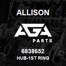 6838652 Allison HUB-1ST RING | AGA Parts