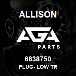 6838750 Allison PLUG- LOW TR | AGA Parts