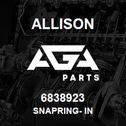 6838923 Allison SNAPRING- IN | AGA Parts