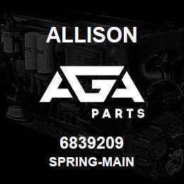 6839209 Allison SPRING-MAIN | AGA Parts