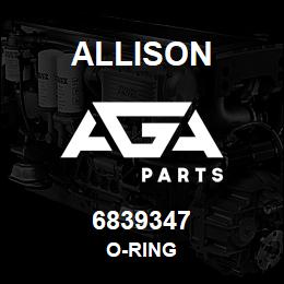 6839347 Allison O-RING | AGA Parts