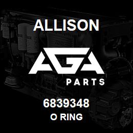 6839348 Allison O RING | AGA Parts