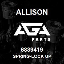 6839419 Allison SPRING-LOCK UP | AGA Parts