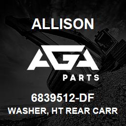 6839512-DF Allison WASHER, HT REAR CARRIER (BRONZE) | AGA Parts