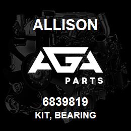 6839819 Allison KIT, BEARING | AGA Parts