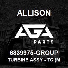 6839975-GROUP Allison TURBINE ASSY - TC (MT-644/654) CAST #6779930 - TAKES 23019222 TURBINE SHAFT | AGA Parts