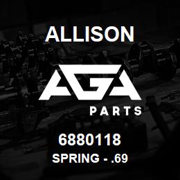 6880118 Allison SPRING - .69 | AGA Parts