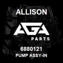 6880121 Allison PUMP ASSY-IN | AGA Parts