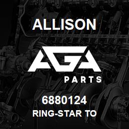 6880124 Allison RING-STAR TO | AGA Parts