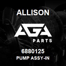 6880125 Allison PUMP ASSY-IN | AGA Parts