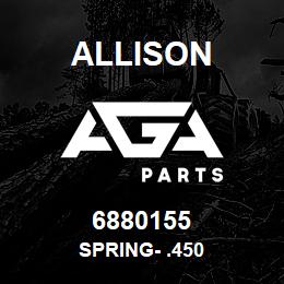 6880155 Allison SPRING- .450 | AGA Parts