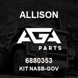 6880353 Allison KIT NASB-GOV | AGA Parts