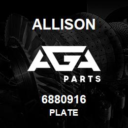 6880916 Allison PLATE | AGA Parts