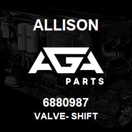 6880987 Allison VALVE- SHIFT | AGA Parts