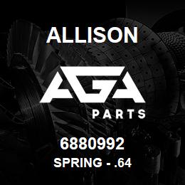 6880992 Allison SPRING - .64 | AGA Parts