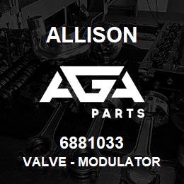 6881033 Allison VALVE - MODULATOR | AGA Parts