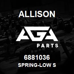 6881036 Allison SPRING-LOW S | AGA Parts