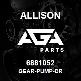 6881052 Allison GEAR-PUMP-DR | AGA Parts