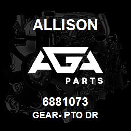 6881073 Allison GEAR- PTO DR | AGA Parts