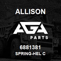 6881381 Allison SPRING-HEL C | AGA Parts